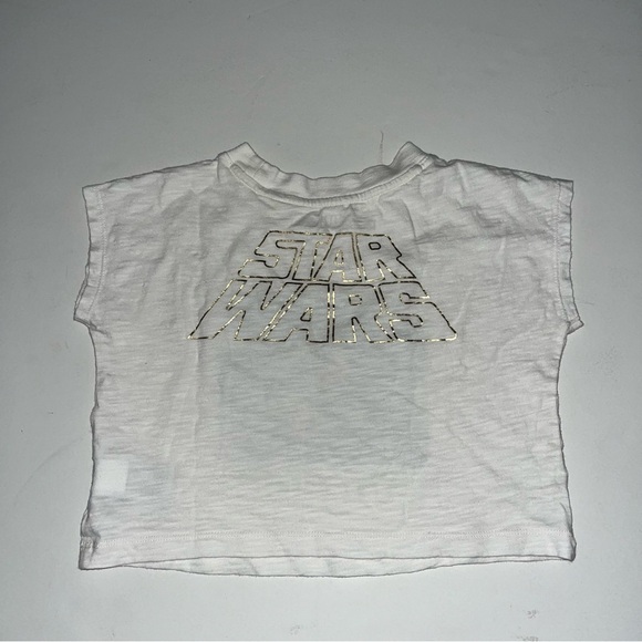 C3-P0 Tank Top - Gap Kids XS - Stay Golden Retro-Style Star Wars Graphic Tee - Picture 2 of 3